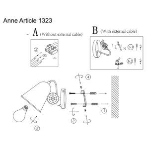 annelighting-wandlamp-dolphin-zwart-metaal-opbouwspot-e27-1323zw-9