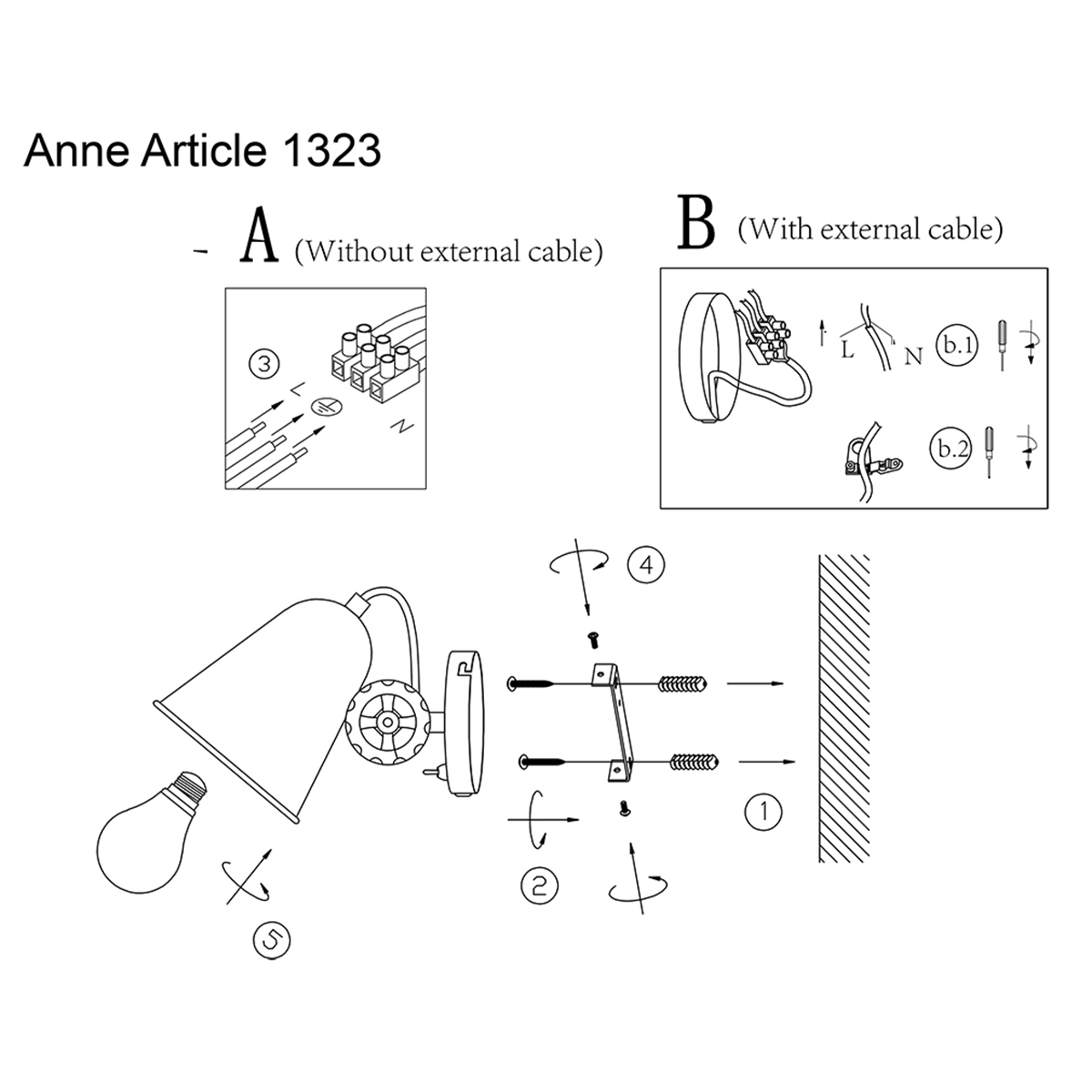 annelighting-wandlamp-dolphin-zwart-metaal-opbouwspot-e27-1323zw-9