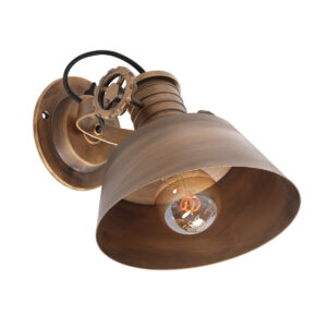annelighting-wandlamp-sprocket-brons-metaal-opbouwspot-e27-3357br-1