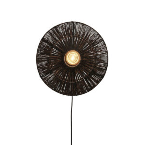 good&mojo-wandlamp-iguazu-zwart-metaalriet-ø40cm-e27-iguazu/w/4012/b-0