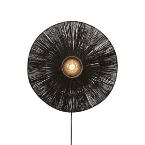 good&mojo-wandlamp-iguazu-zwart-metaalriet-ø55cm-e27-iguazu/w/5514/b-0