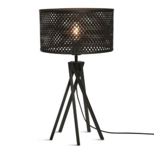 good&mojo-tafellamp-java-zwart-bamboe-ø32cm-e27-java/t/kl/b/3218/b-0