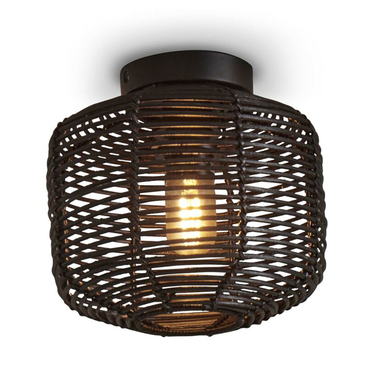 good&mojo-plafonniere-tanami-zwart-metaalrotan-ø25cm-e27-tanami/c/2520/b-0