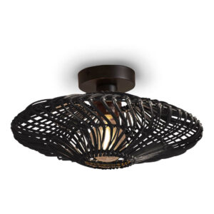 good&mojo-plafonniere-zanzibar-zwart-metaalrotan-ø40cm-e27-zanzibar/c/4012/b-0