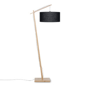 good&mojo-vloerlamp-andes-zwart-bamboelinnen-ø47cm-e27-andes/f/4723/b-0