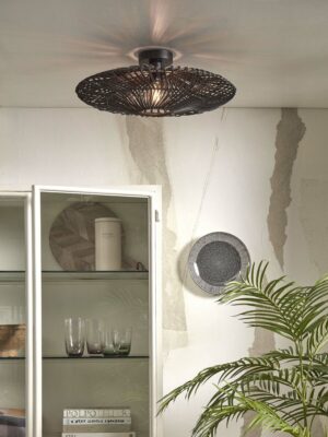 good&mojo-plafonniere-zanzibar-zwart-metaalrotan-ø55cm-e27-zanzibar/c/5514/b-02