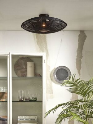 good&mojo-plafonniere-tanami-zwart-metaalrotan-ø55cm-e27-tanami/c/5514/b-03