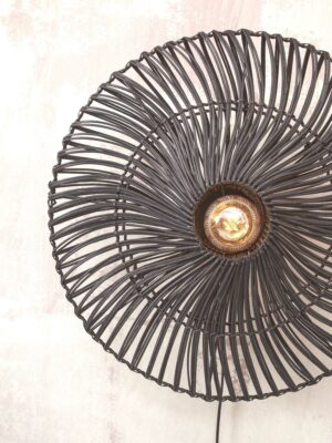 good&mojo-wandlamp-zanzibar-zwart-metaalrotan-ø40cm-e27-zanzibar/w/4012/b-06