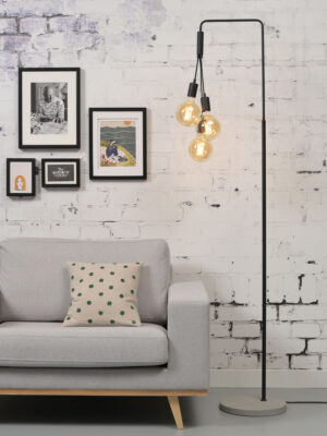 it'saboutromi-vloerlamp-oslo-zwart-metaal-e27-oslo/f3/b-08