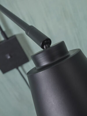 it'saboutromi-wandlamp-bremen-zwart-metaal-bedlampje-e27-bremen/w2/b-08