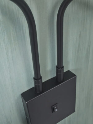 it'saboutromi-wandlamp-bremen-zwart-metaal-bedlampje-e27-bremen/w2/b-09