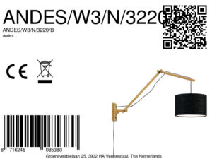 good&mojo-wandlamp-andes-zwart-bamboelinnen-ø32cm-e27-andes/w3/n/3220/b-8a