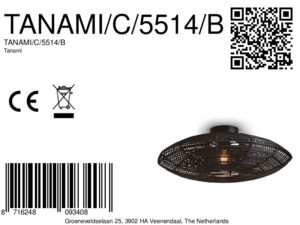 good&mojo-plafonniere-tanami-zwart-metaalrotan-ø55cm-e27-tanami/c/5514/b-8a