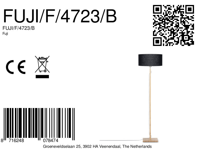 good&mojo-vloerlamp-fuji-zwart-bamboelinnen-ø47cm-e27-fuji/f/4723/b-8a