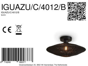 good&mojo-plafonniere-iguazu-zwart-metaalriet-ø40cm-e27-iguazu/c/4012/b-8a