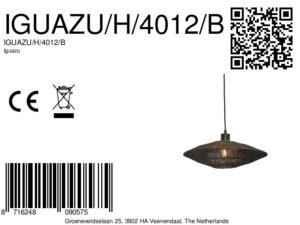 good&mojo-hanglamp-iguazu-zwart-metaalriet-ø40cm-e27-iguazu/h/4012/b-8a