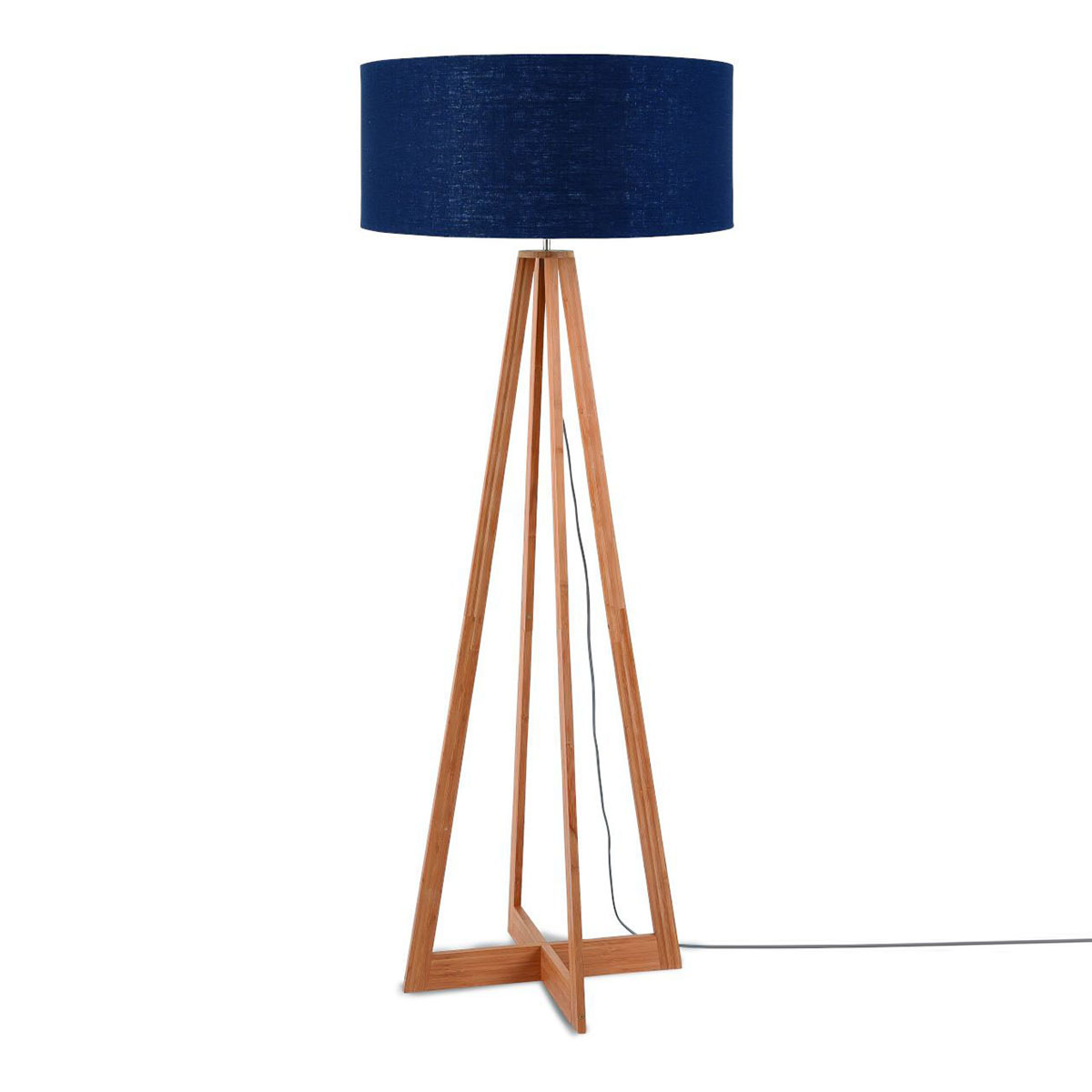 good&mojo-vloerlamp-everest-blauw-bamboelinnen-ø60cm-e27-everest/f/6030/bd-0