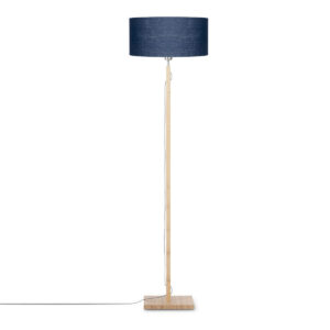good&mojo-vloerlamp-fuji-blauw-bamboelinnen-ø47cm-e27-fuji/f/4723/bd-0
