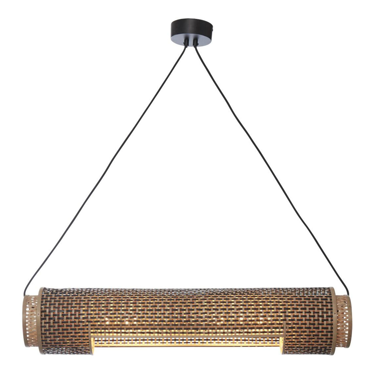 good&mojo-hanglamp-bhutan-naturel/zwart-bamboemetaal-ø15cm-e27-bhutan/h85/bn-0