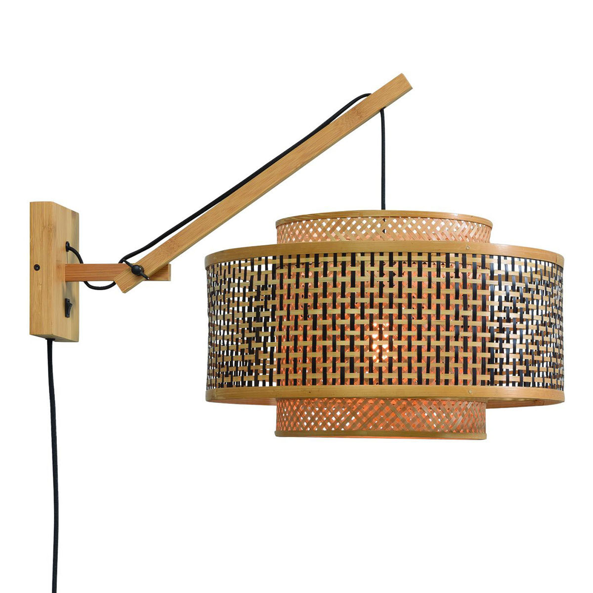 good&mojo-wandlamp-bhutan-naturel/zwart-bamboe-ø50cm-e27-bhutan/w2/ad/n/5030/bn-0