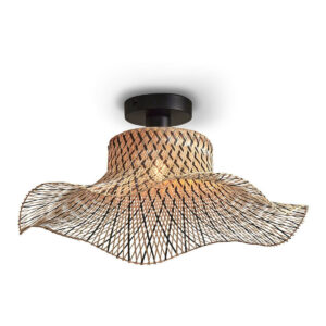 good&mojo-plafonniere-ibiza-naturel/zwart-bamboemetaal-ø50cm-e27-ibiza/c50/bn-0