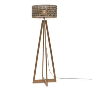 good&mojo-vloerlamp-java-naturel/zwart-bamboe-ø50cm-e27-java/f/er/n/5022/bn-0