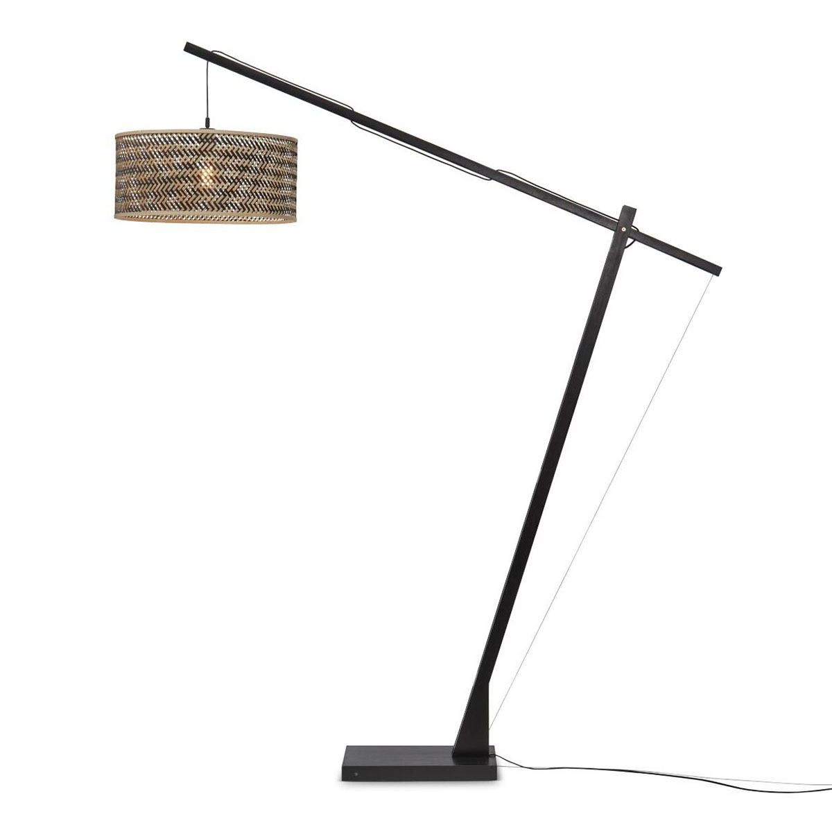 good&mojo-vloerlamp-java-naturel/zwart-bamboe-ø50cm-e27-java/f/mb/b/5022/bn-0