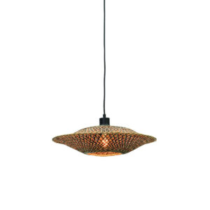 good&mojo-hanglamp-bali-naturel/zwart-bamboe-ø44cm-e27-bali/h/4412/bn-0