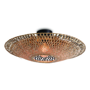 good&mojo-plafonniere-kalimantan-naturel/zwart-bamboe-ø44cm-e27-kalimantan/c12/bn-0