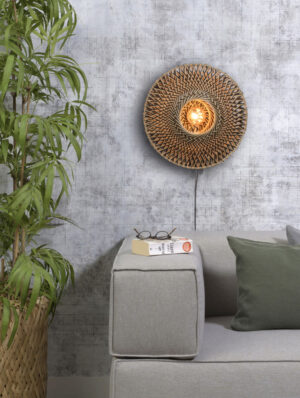 good&mojo-wandlamp-bali-naturel/zwart-bamboe-ø44cm-e27-bali/w/4412/bn-02