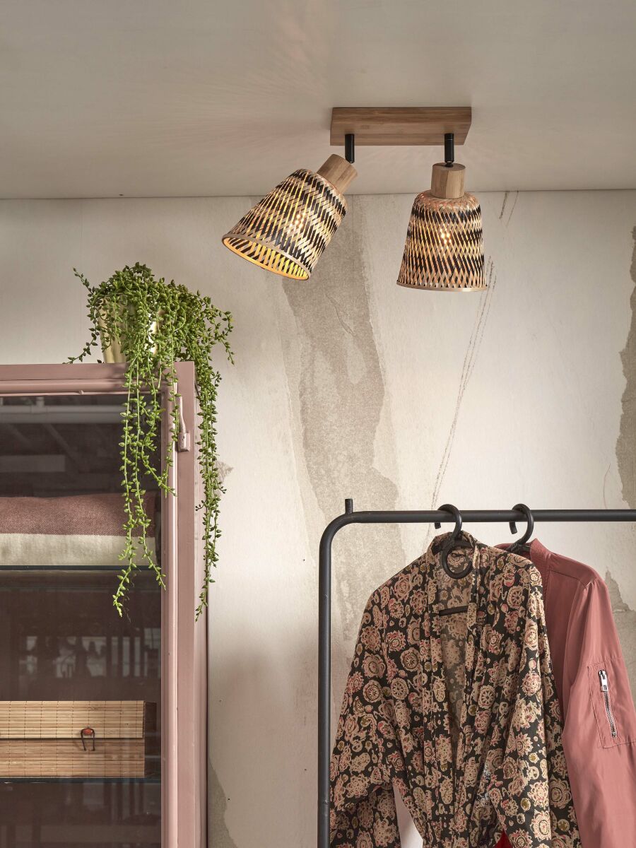 good&mojo-spot-java-naturel/zwart-bamboe-ø15cm-e27-java/c2/n/15/bn-02