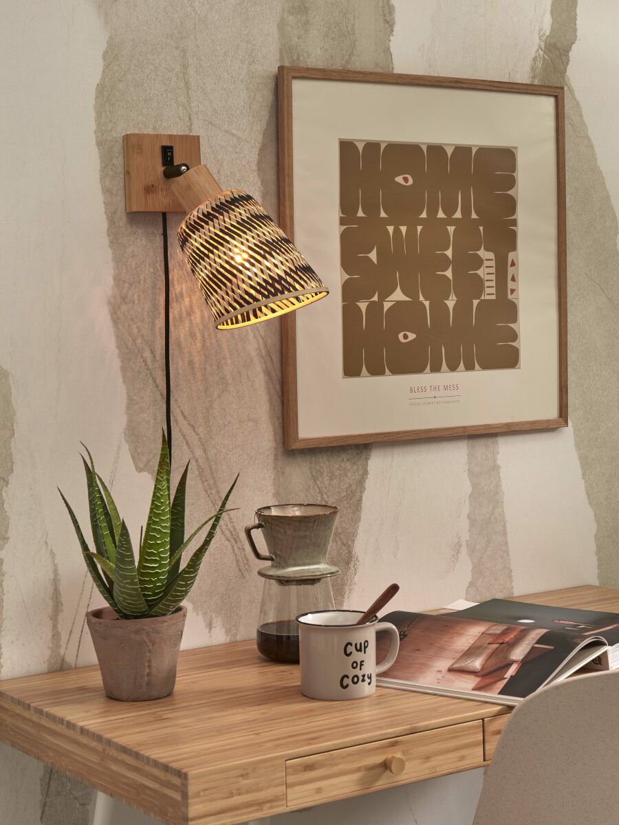 good&mojo-wandlamp-java-naturel/zwart-bamboe-ø15cm-e27-java/w/n/15/bn-02