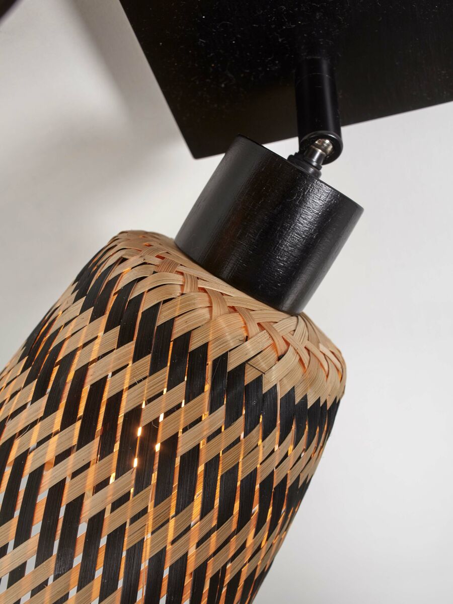 good&mojo-spot-java-naturel/zwart-bamboe-ø15cm-e27-java/c2/b/15/bn-05