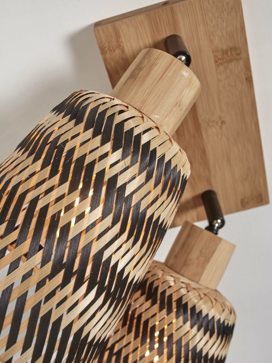 good&mojo-spot-java-naturel/zwart-bamboe-ø15cm-e27-java/c2/n/15/bn-05