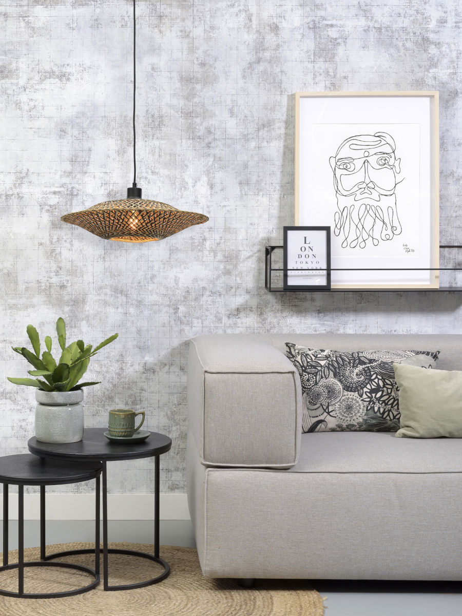 good&mojo-hanglamp-bali-naturel/zwart-bamboe-ø44cm-e27-bali/h/4412/bn-06