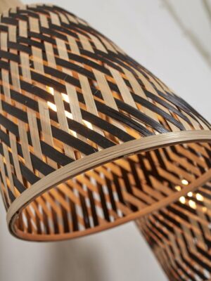 good&mojo-spot-java-naturel/zwart-bamboe-ø15cm-e27-java/c2/n/15/bn-06