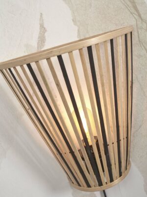 good&mojo-wandlamp-merapi-naturel/zwart-bamboemetaal-bedlampje-e27-merapi/w30/bn-07