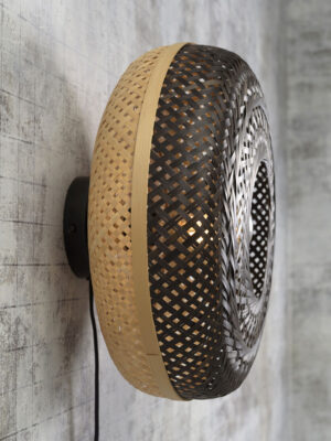 good&mojo-wandlamp-palawan-naturel/zwart-bamboe-ø40cm-e27-palawan/w/4015/bn-07