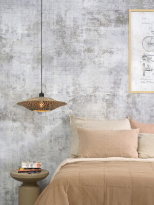 good&mojo-hanglamp-bali-naturel/zwart-bamboe-ø44cm-e27-bali/h/4412/bn-07