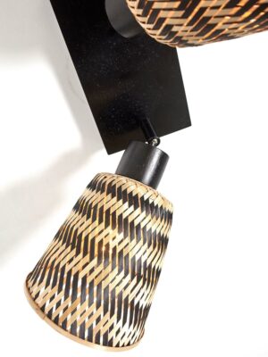 good&mojo-spot-java-naturel/zwart-bamboe-ø15cm-e27-java/c2/b/15/bn-07