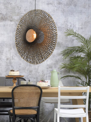 good&mojo-hanglamp-kalimantan-naturel/zwart-bamboe-ø87cm-e27-kalimantan/h/8720/bn-07