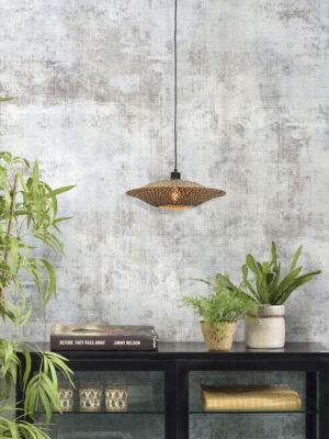 good&mojo-hanglamp-bali-naturel/zwart-bamboe-ø44cm-e27-bali/h/4412/bn-08