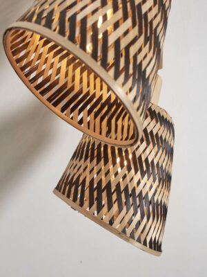 good&mojo-spot-java-naturel/zwart-bamboe-ø15cm-e27-java/c2/n/15/bn-08