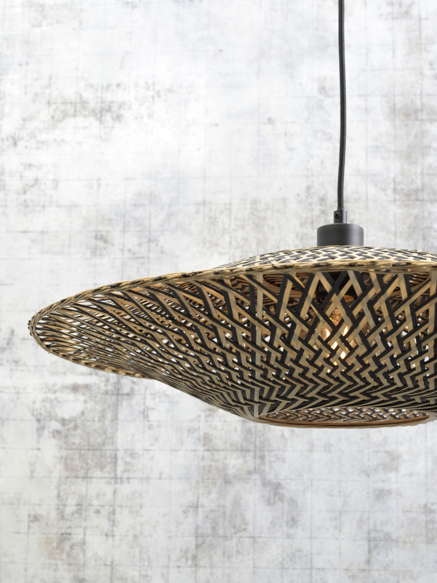 good&mojo-hanglamp-bali-naturel/zwart-bamboe-ø87cm-e27-bali/h/8720/bn-10
