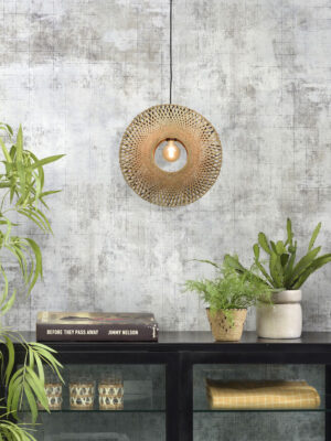good&mojo-hanglamp-kalimantan-naturel/zwart-bamboe-ø44cm-e27-kalimantan/h/4412/bn-12