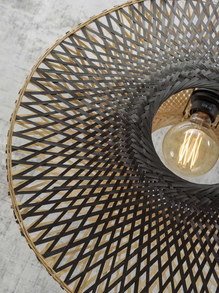 good&mojo-hanglamp-kalimantan-naturel/zwart-bamboe-ø44cm-e27-kalimantan/h/4412/bn-16