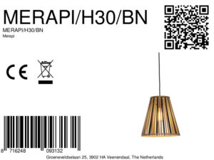 good&mojo-hanglamp-merapi-naturel/zwart-bamboemetaal-ø30cm-e27-merapi/h30/bn-8a