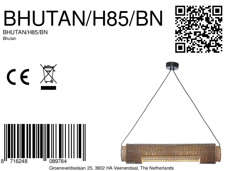 good&mojo-hanglamp-bhutan-naturel/zwart-bamboemetaal-ø15cm-e27-bhutan/h85/bn-8a