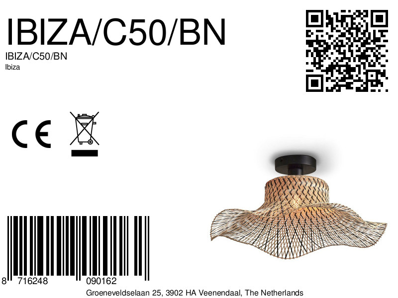good&mojo-plafonniere-ibiza-naturel/zwart-bamboemetaal-ø50cm-e27-ibiza/c50/bn-8a