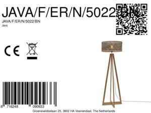 good&mojo-vloerlamp-java-naturel/zwart-bamboe-ø50cm-e27-java/f/er/n/5022/bn-8a